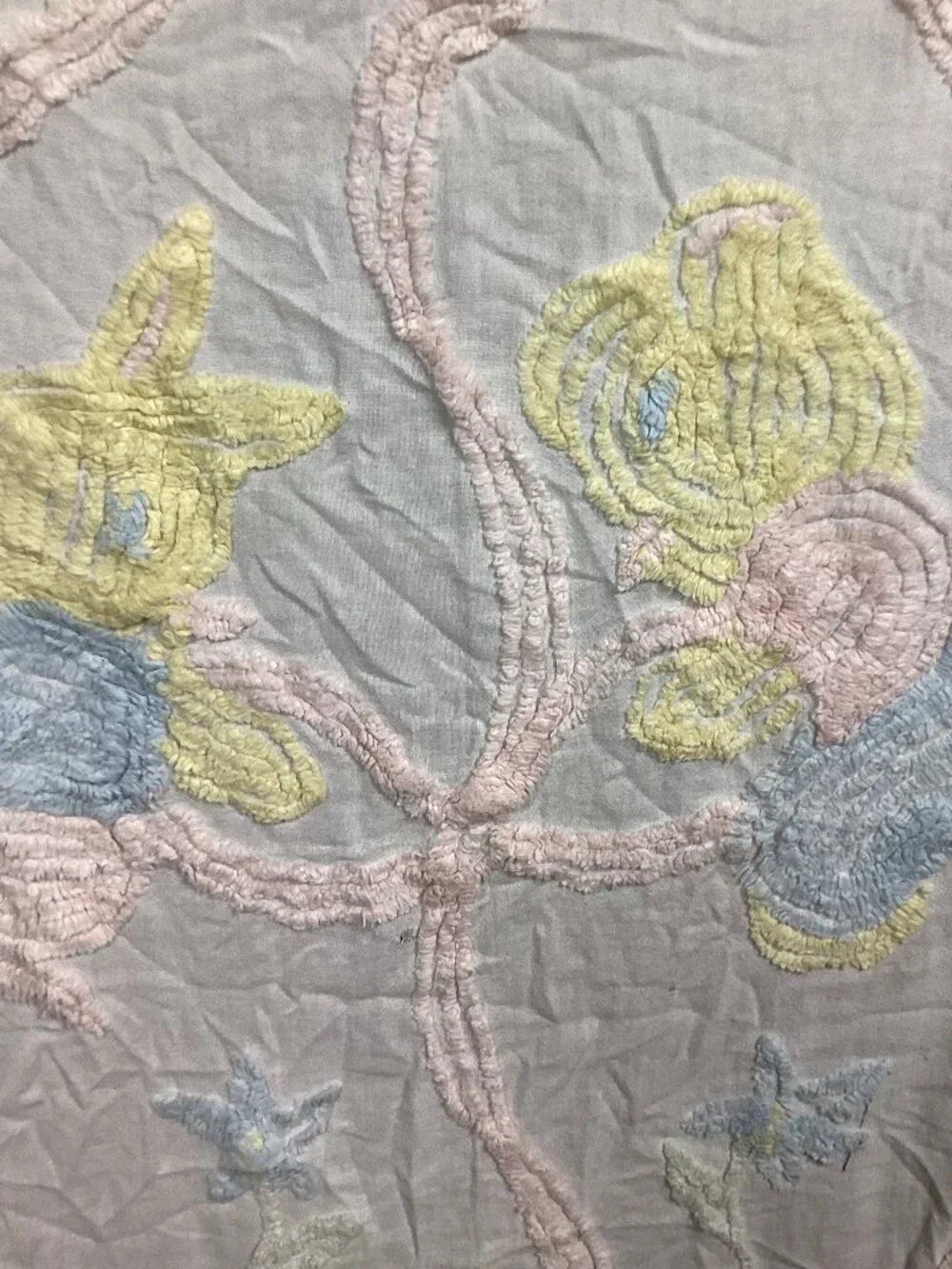 Vintage chenille baby